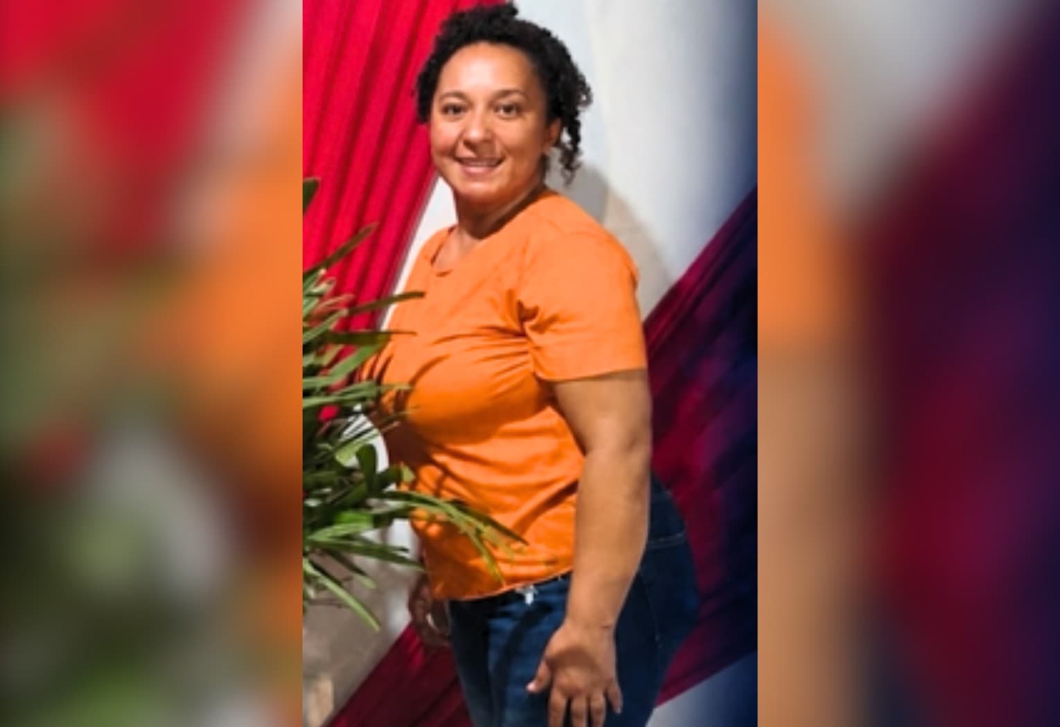 Viatura da Polícia Civil em rodovia do Tocantins durante operação de busca.