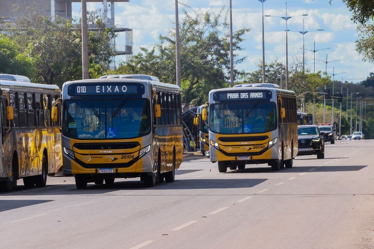 Avenida Trajano Coelho Neto em Palmas, local das futuras obras do corredor de ônibus.
