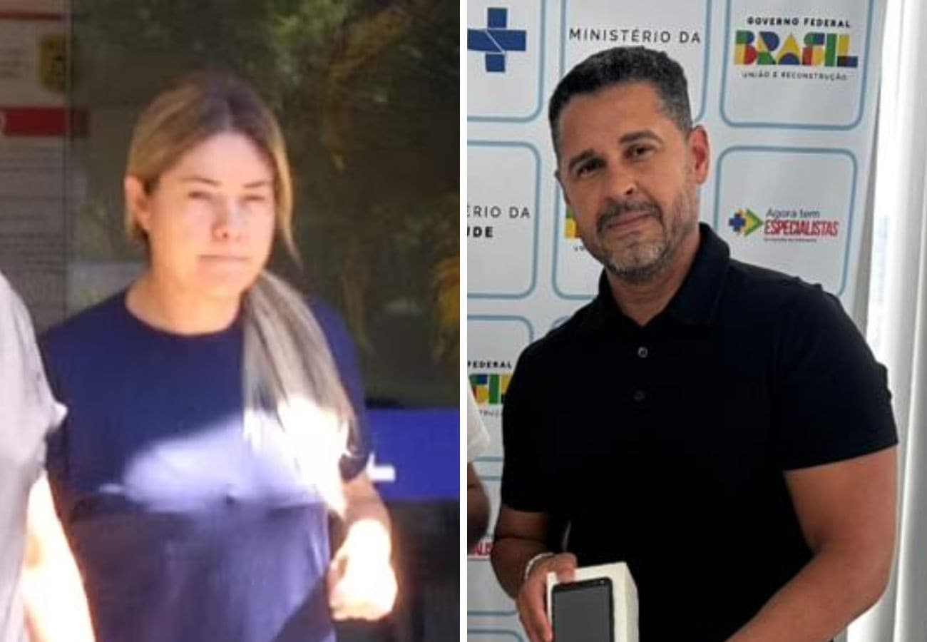 Viatura da Polícia Civil estacionada em via pública de Palmas durante diligência.