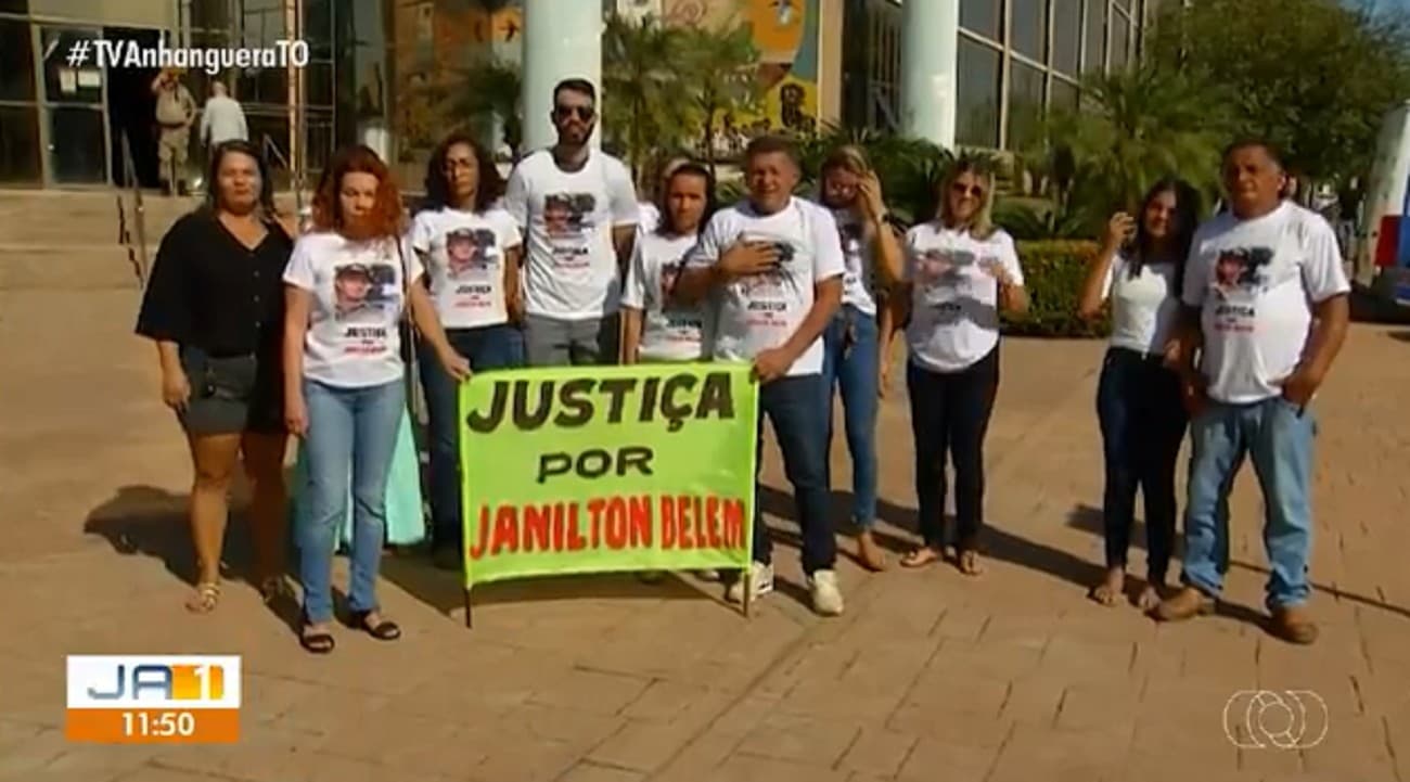 Entrada da Delegacia de Homicídios em Palmas, onde o caso é investigado.